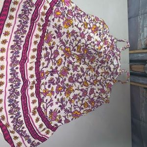 Old navy floral tank top